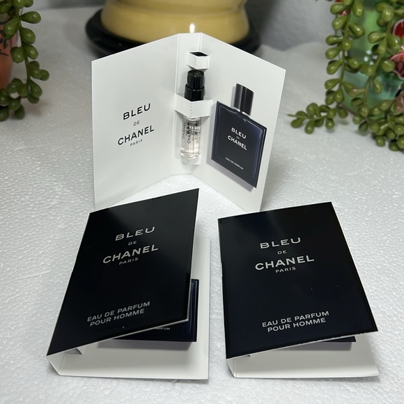 3 BOTTLES BLUE DE CHANEL for MEN - Picture 1 of 2